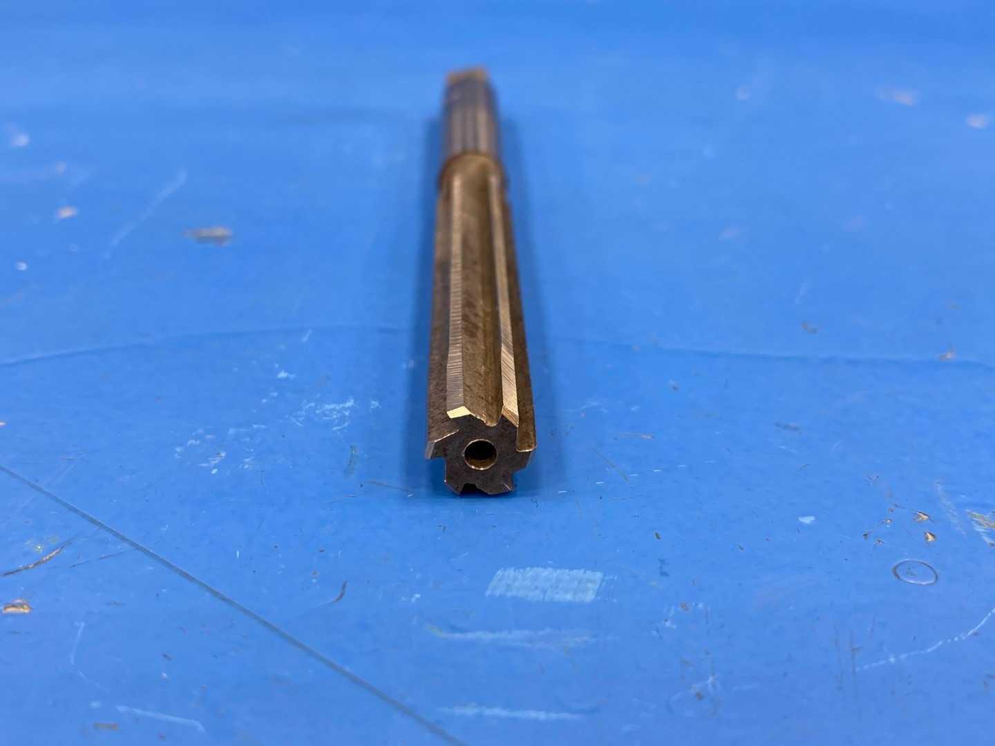 BEARD 27/64 O.D. HSS CHUCKING REAMER  5-1/2" Long