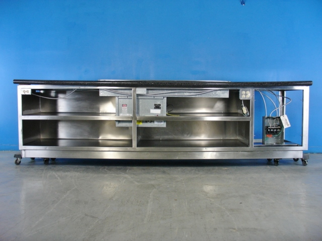 Atlas WCM-C-4 Metal Industries 10' Cold Food Buffet Serving Line with Corian Top