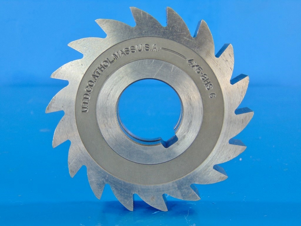U.T.D.Co Athol HS G Cutter 4" x 5/8" | High-Speed Industrial Metal Cutting Tool
