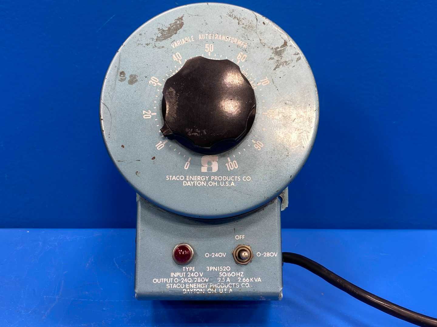 Staco 3PN1520 Variable AutoTransformer