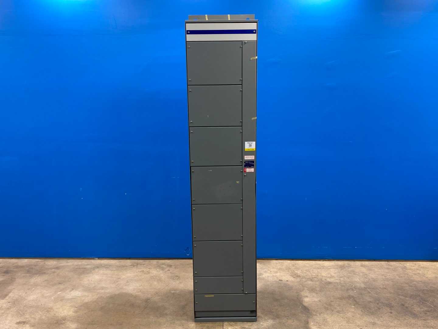 Square D Model 4 Control Center 600A Horizontal, 300A Vertical, 600 VAC, Serial #12-07891