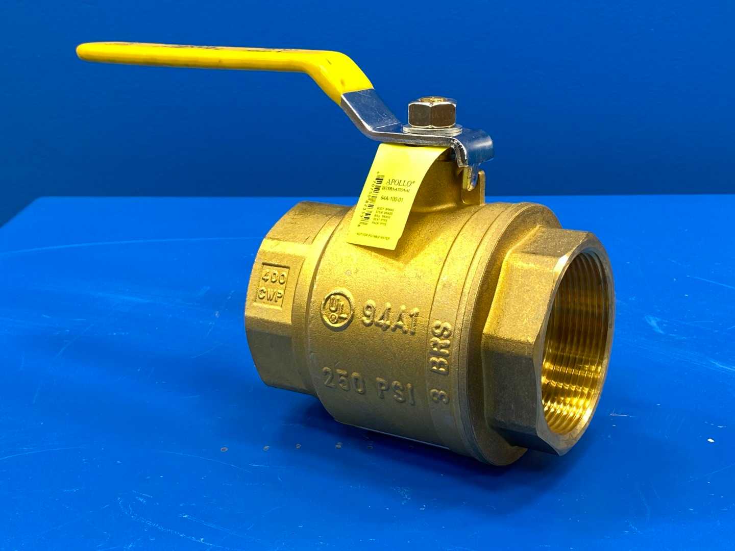 Apollo 94A-110-01 3" Ball Valve 400 CWP 94A-100-01 250PSI