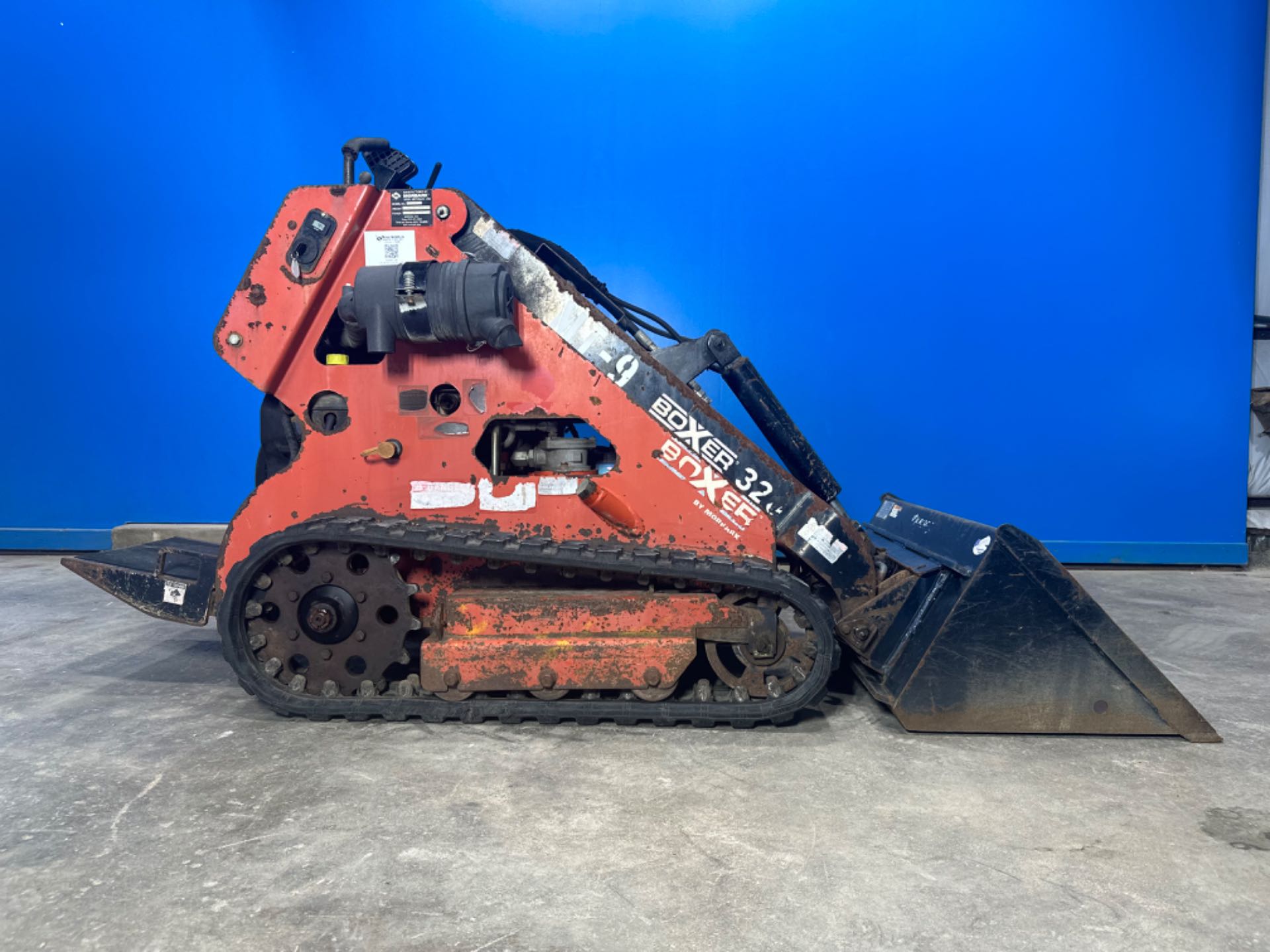 Morbark 320 2018 Walk Behind Mini Skid Steer 749 HOURS
