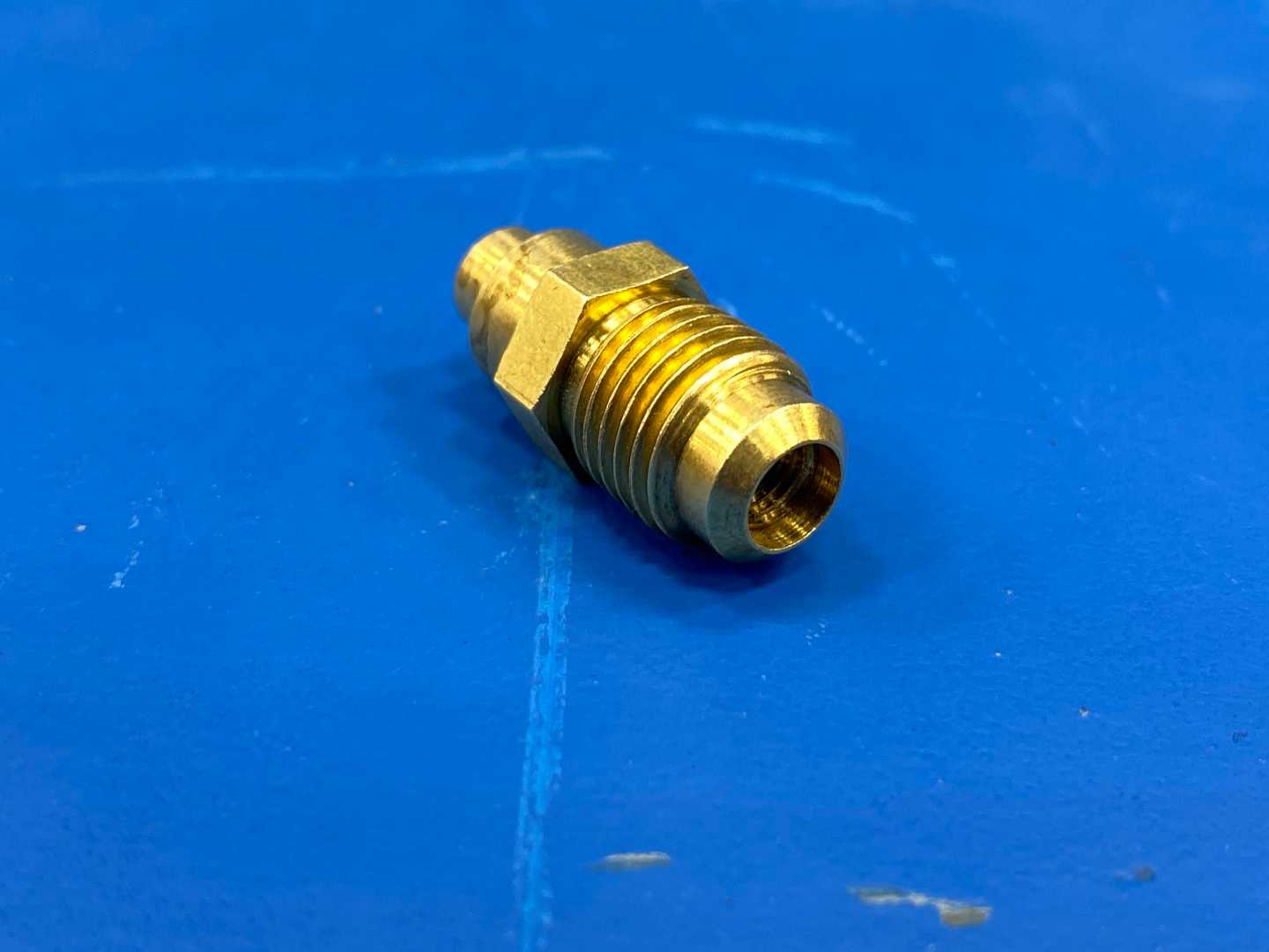 1/4" Male Flare Brass Fitting Refrigerant, Gas, Fluid Connections