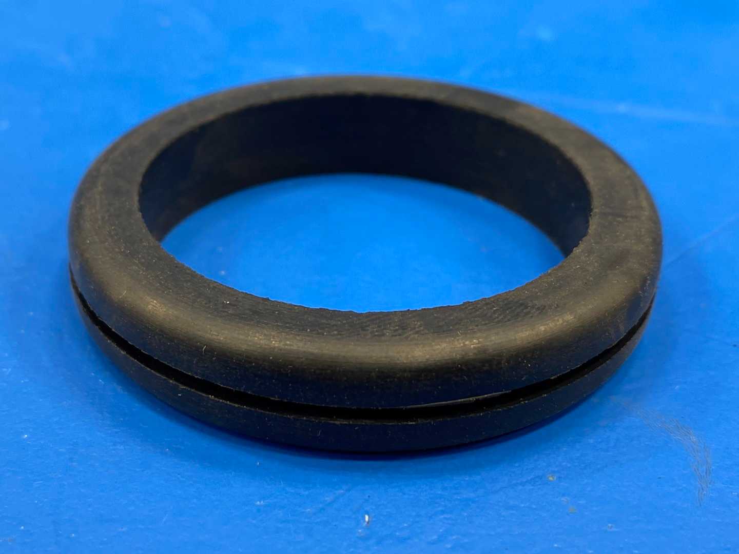 Rubber Grommet Lot of Approximately 1700 Pieces 2.27" OD x 1.80" ID x 0.40" Thick 0.28" Groove, 0.06" Lip