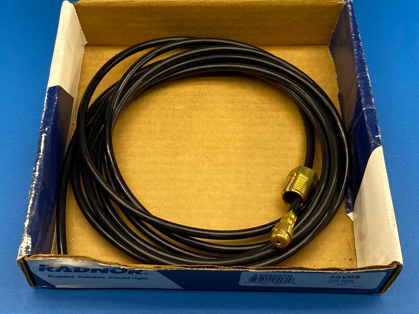 Randor 45V09 Power Cable 12.5' Vinyl Gas Hose