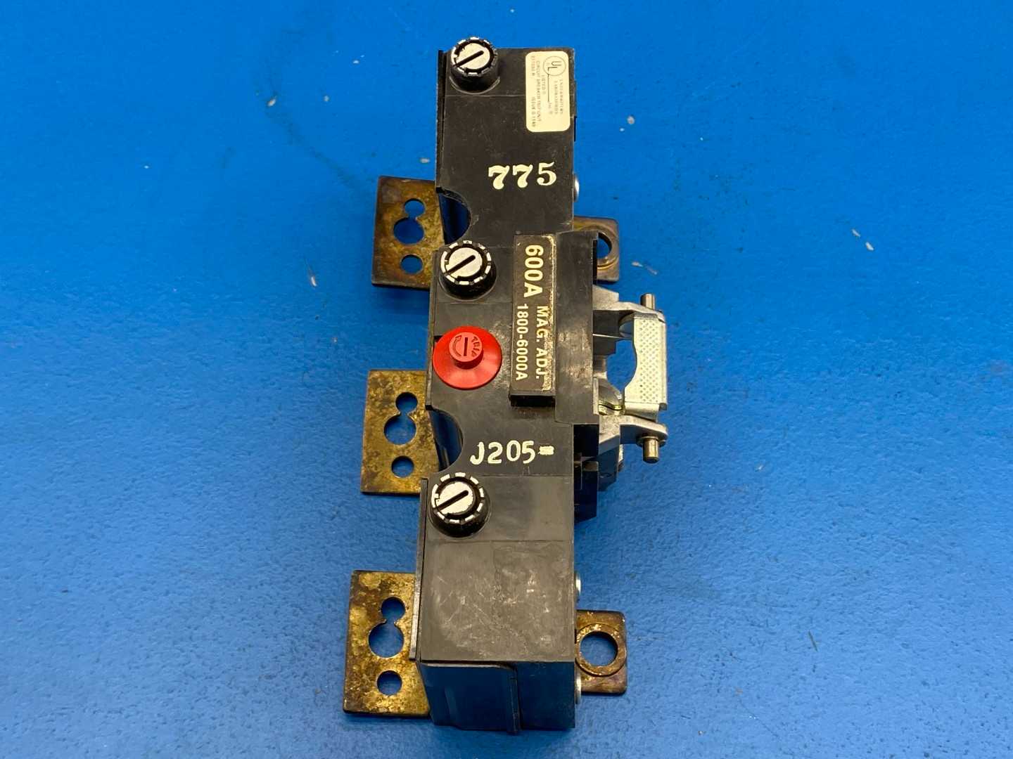 General Electric TJK636T600 600 Amp Circuit Breaker GE Type TJK Trip Unit 600VAC 250VDC 3-Poles