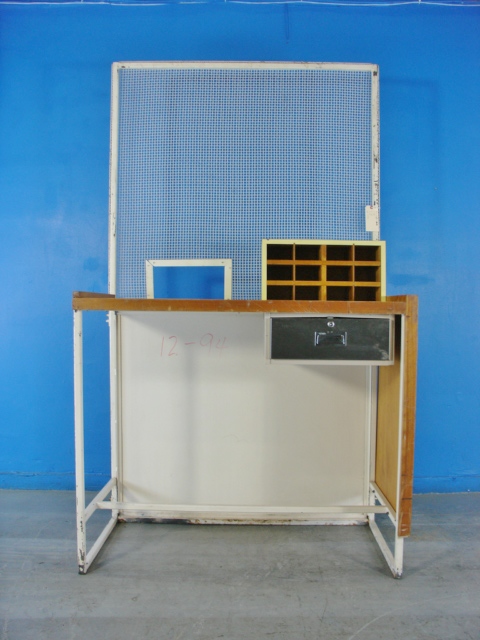 Diebold TICKET BOOTH FOR SALE AMUSEMENT TICKET BOOTH w CASH BOX