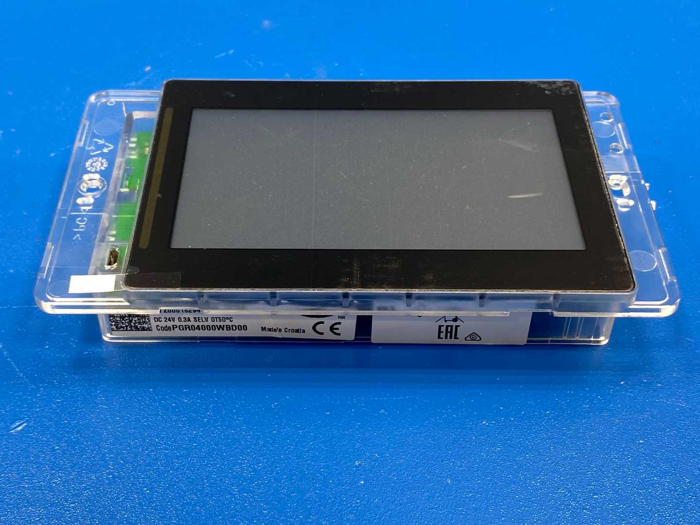 Carel PGR04000WBD00 pGDx Touch 4,3" Wall Mount Digital Display No Frame Rev. 1413A