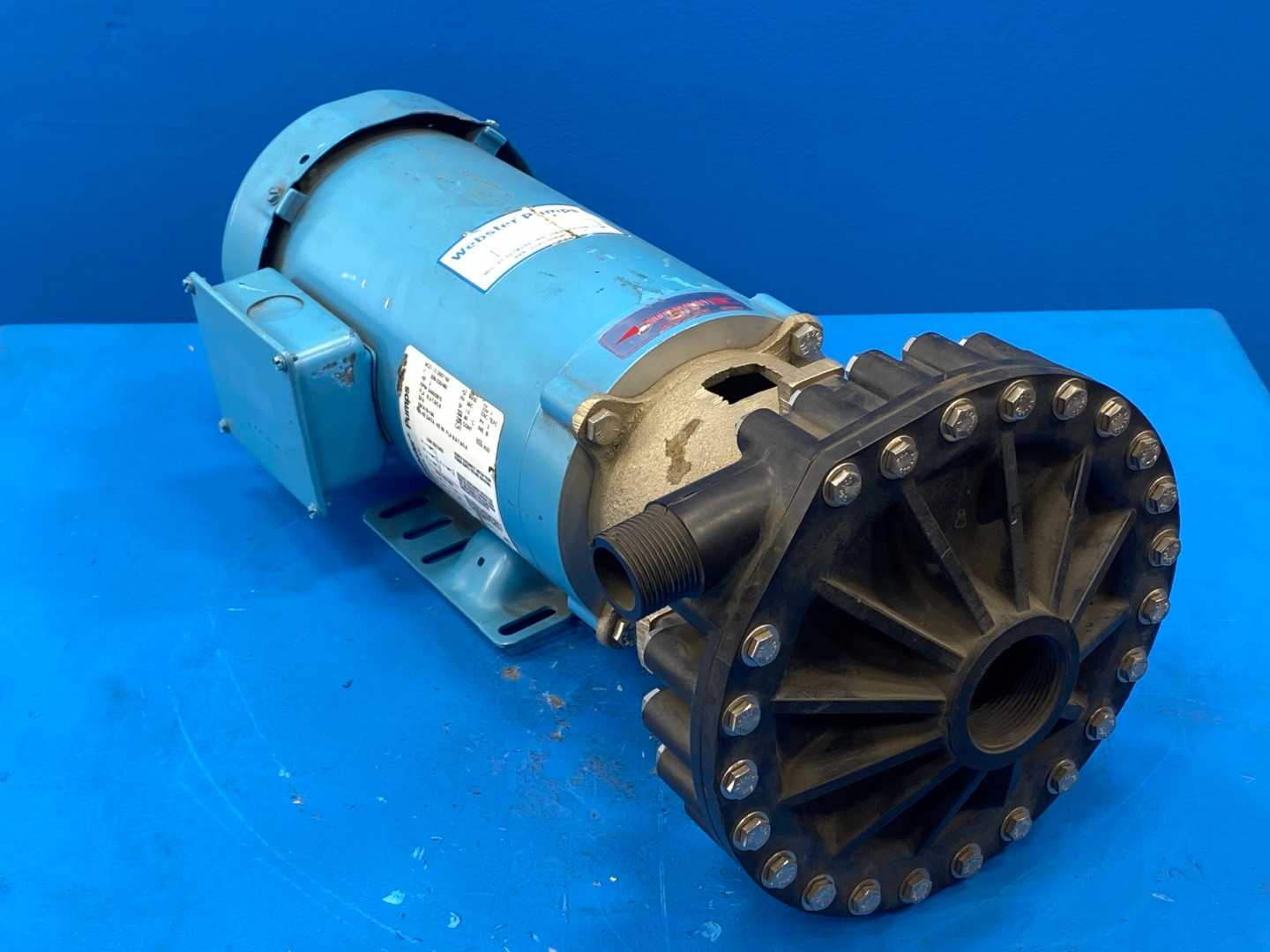 Webster Pumps 1C1HX0600 3/4 HP 208-230/460V TEFC Centrifugal Pump